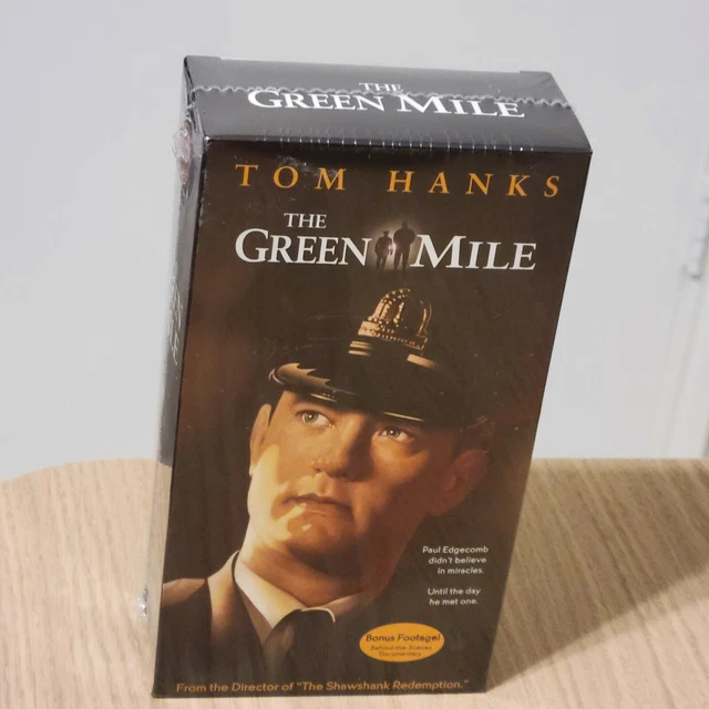 THE GREEN MILE (VHS, 2000, Collectors Edition - With Documentary) Tom ...