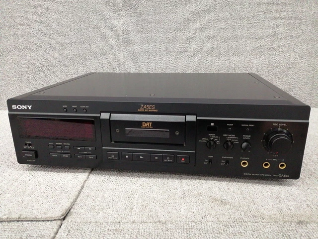 SONY DTC-ZA5ES Digital Audio Tape Recorder SBM ES Works Tested Japan OM04 8.0