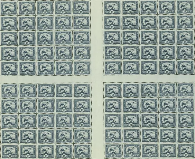 Indochina French Colony 1931-MNH stamps.Yv.Nr.: 162B. Sheet of 100(EB) AR1-00945