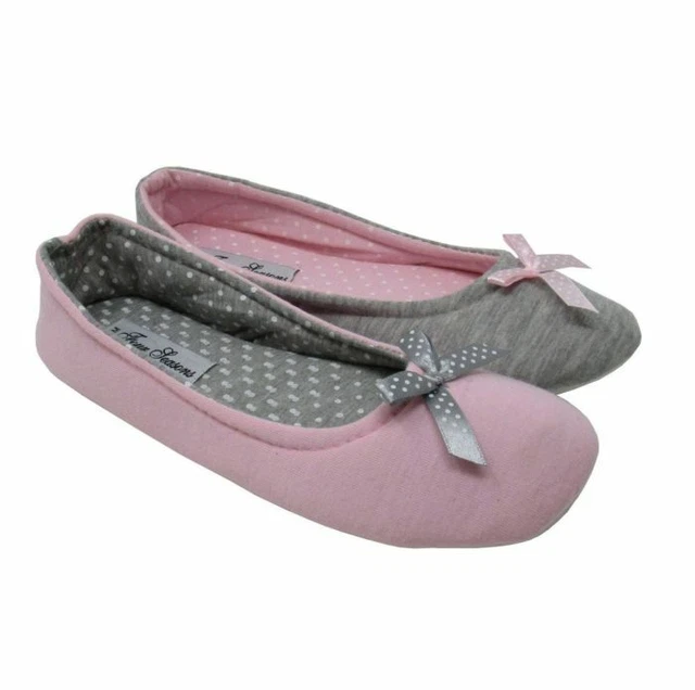 Ladies ballerina slippers size 6 2025