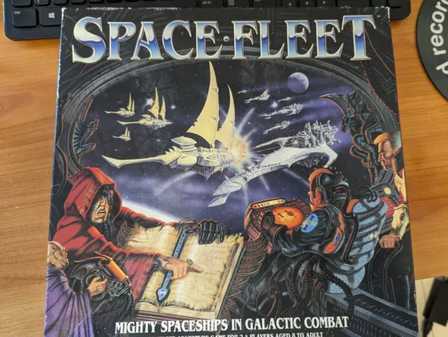 Space Fleet Board Game - Games Workshop 1991 Vintage + Ironclad Battleship