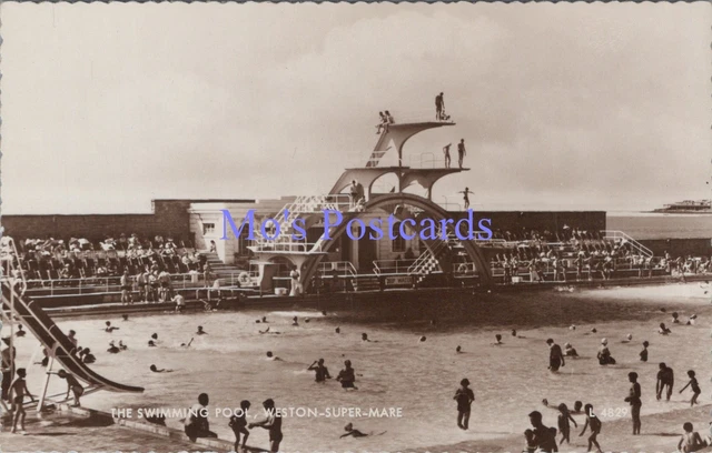ANCIENNE CARTE POSTALE 1930 Weston-Super-Mare Grand Jetée Et Voile ANCIENNE CARTE POSTALE 1930 Weston-Super-Mare Grand Jetée Et Voile