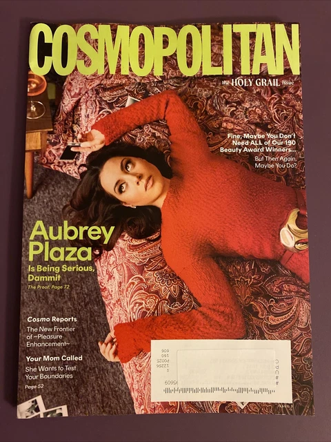 COSMOPOLITAN MAGAZINE THE 2022 Collection #3 AUBREY PLAZA The Holy