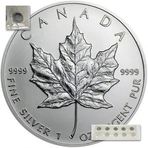 (1) 2003 Canada $5 Dollar 1oz .9999 Silver Maple Leaf BU *MINT SEALED* Coin