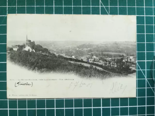 Sa244 CPA Be Circa 1900 La Rocks Maurice Près De Landernau - View General