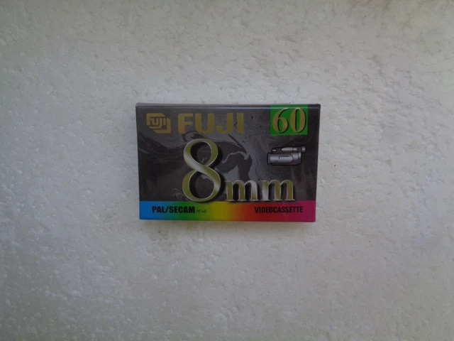 Cassette Vierge pour Camescope Video8 FUJI MP 60 - Video 8 Neuf