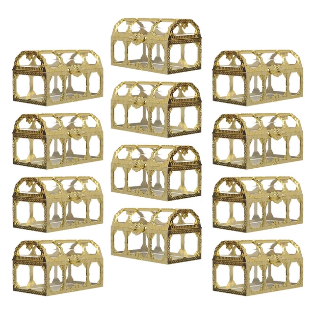 12 Pcs Boîte De Faveur De Mariage Boite De Bonbons Mini Conteneurs Bijoux