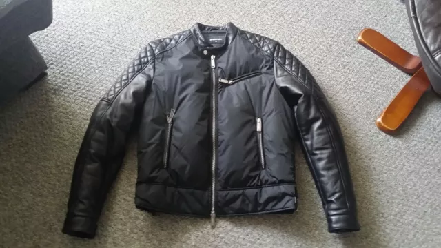 Giacca discount pelle dsquared