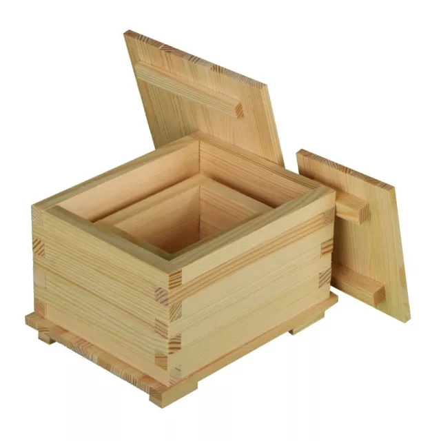 Walachia N.54 - Baúl - Kit de Construcción de Madera 100% Natural - 92 Pcs