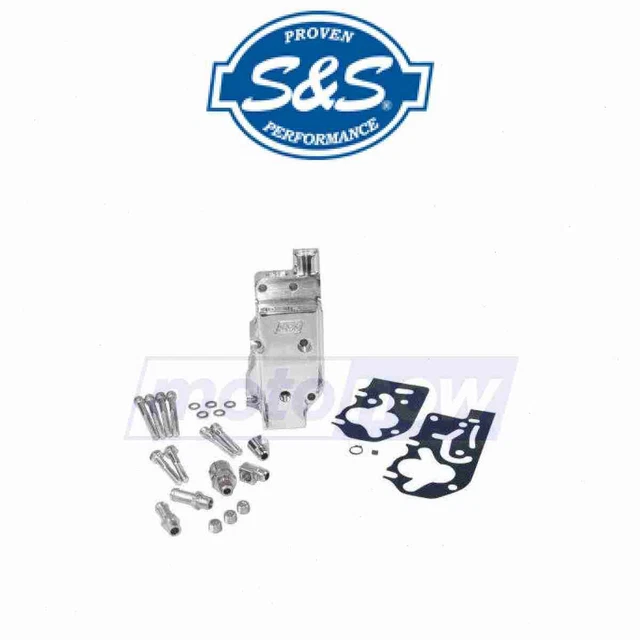 S&S CYCLE HVHP (High Volume HighPressure) Oil Pump with Gear Kit for