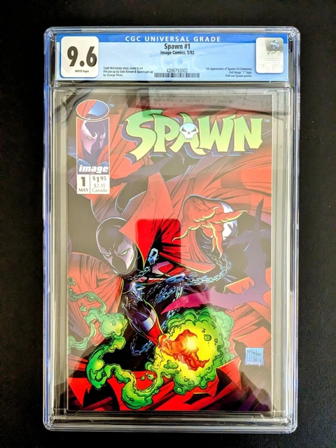 Spawn #1 - CGC 9.6 - Image Comics 1992 Todd McFarlane- 1st Appearance Spawn