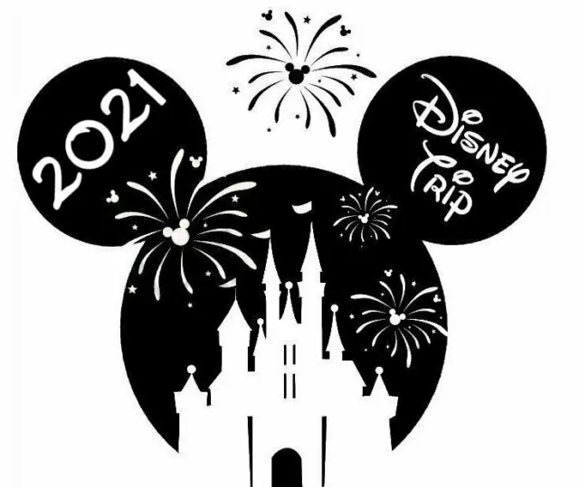 2023 Disney Mickey Mouse or Minnie Family Vacation Iron on Transfer