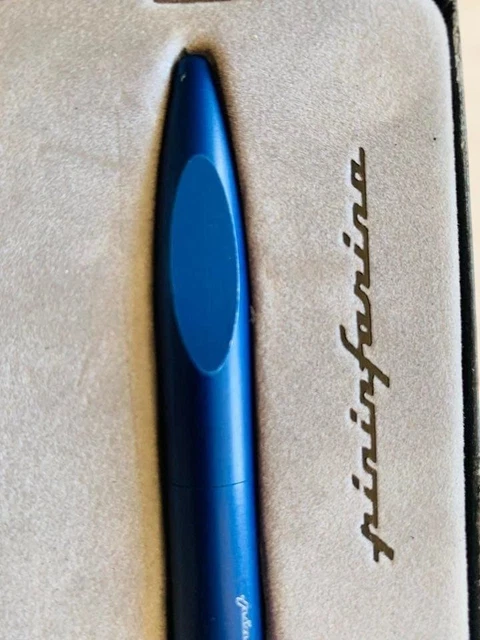 stylo-bille-ancien-pininfarina-en-m-tal-bleu-rare-vintage-de