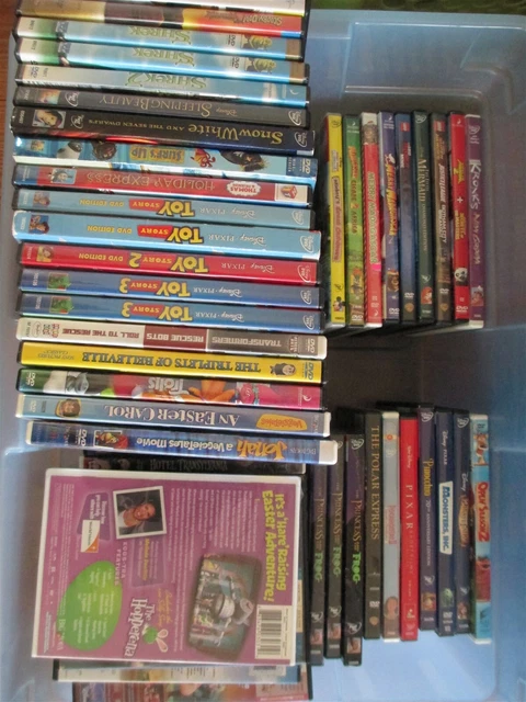Disney Pixar Barbie etc dvd choice $1.99 each or 7 for $14 Free Shipping