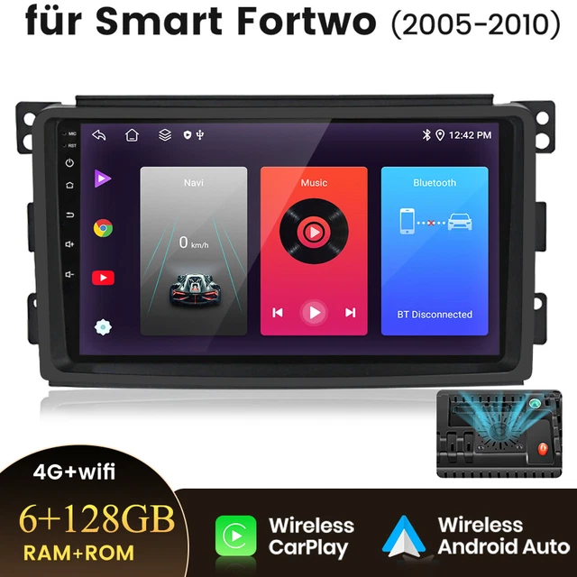 Bluetooth Adapter Für Smart ForTwo 451 - AUX In Kabel Mit Bluetooth 5.0