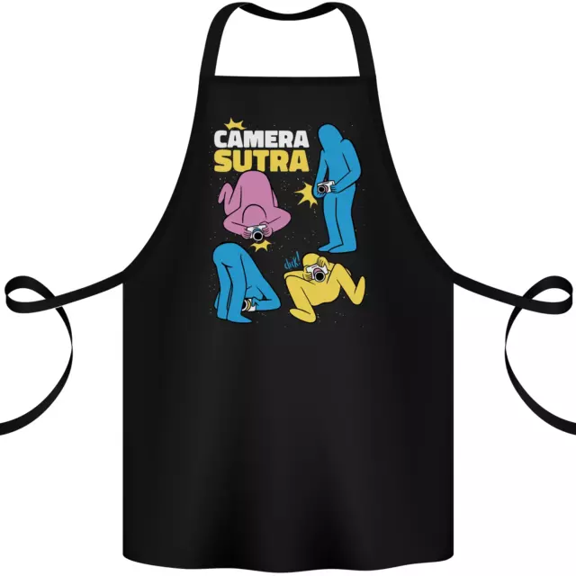 The Camera Sutra Funny Photography Photographer Cotton Apron 100% Organic
