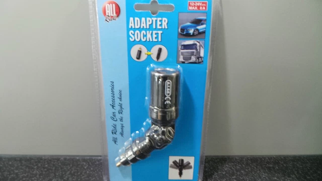 BMW/TRIUMPH MOTORCYCLE 12V Hella Style Din Cig Plug Socket Adaptor $10.