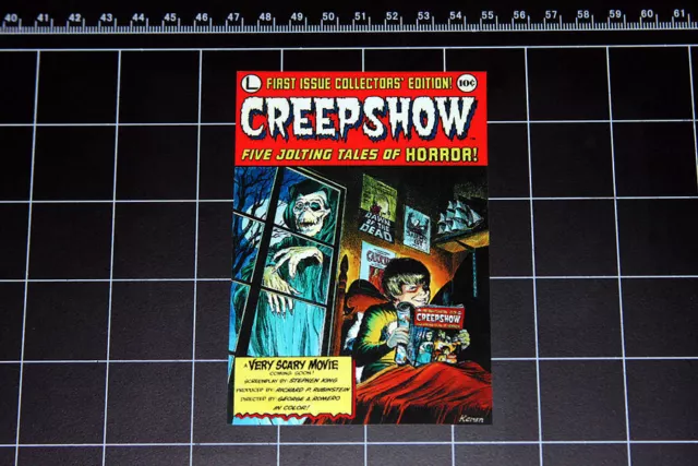 Creepshow comic book / movie logo decal sticker 80s horror stephen king romero