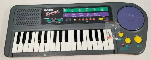 CASIO RAPMAN W voice effector keyboard RAP 1 For parts Repair