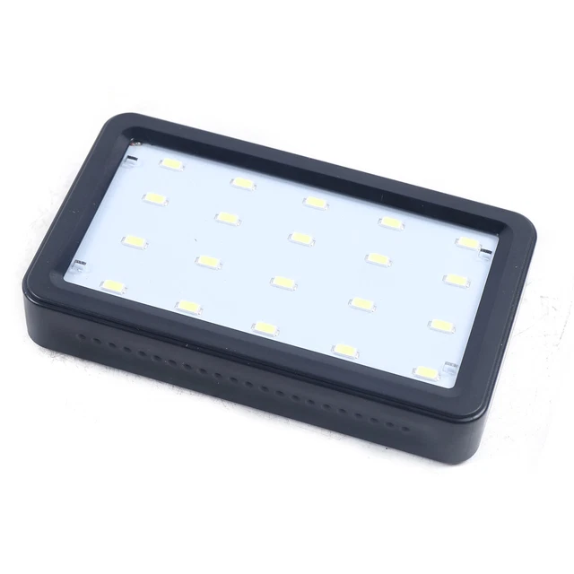 Small Fish Tank Desktop Mini Aquaponic Aquarium LED Light Water Filter Air Pump 12
