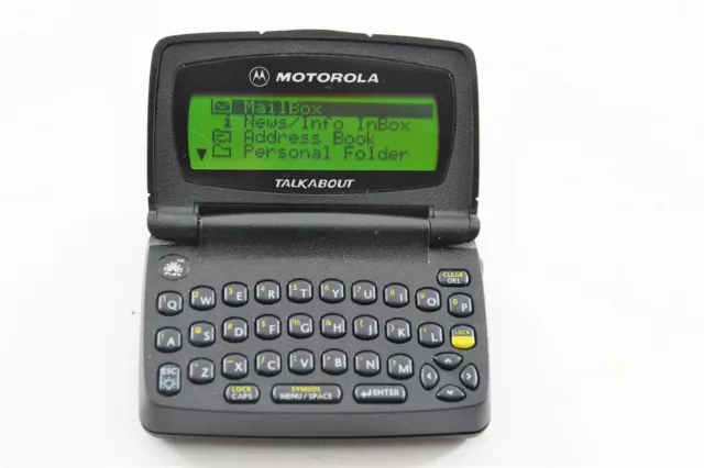 Motorola Talkabout  Way Pager A06QBB5806AA Transparent Black