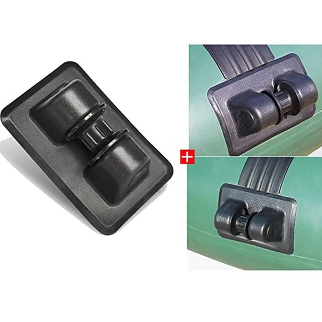 6 Patchs En D Acier Inoxydable Pour Bateaux Gonflables - Sans Colle