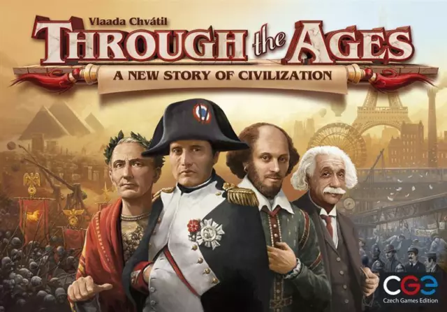 Through the Ages: A New Story of Civilization - Board Game - Brettspiel English