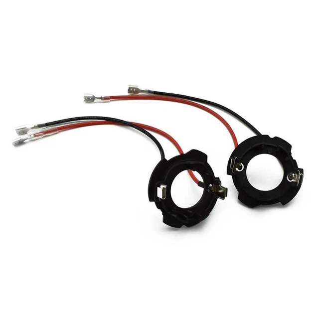 H7 LED Adapter für MK5  GOLF 5 Autoteile Basis Scheinwerferhalter mit Draht P1H5