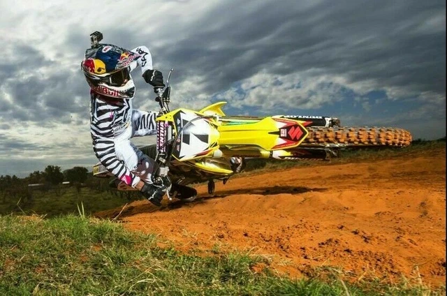 525203 JAMES STEWART Honda Yamaha SX/MX Motocross 24x18 WALL PRINT POSTER 525203 JAMES STEWART Honda Yamaha SX/MX Motocross 24x18 WALL PRINT POSTER