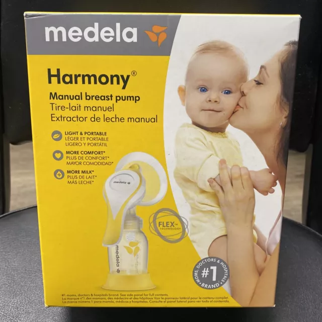 Medela Harmony Manual Breast Pump Single Hand Breastpump - 🆕 Sealed & Sterile