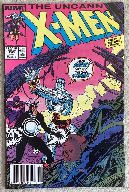 The Uncanny X-Men #248 1st Jim Lee- Sept. 1989, Marvel Comics