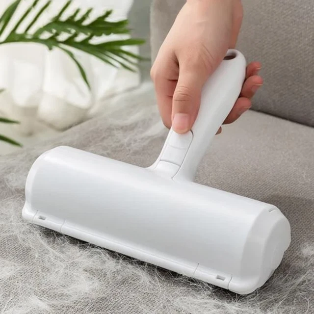 Reusable Solid Pet Hair Remover Roller for Cat & Dog Hair Cleaning