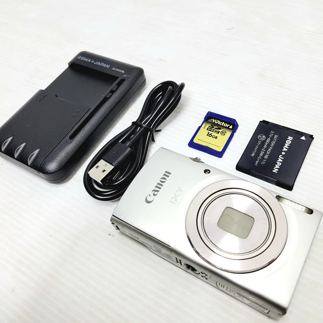 CANON CAMERA IXY 180 Silver PowerShot ELPH 190 IS IXUS 185