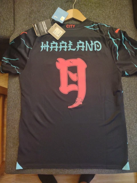 2023 Manchester City Third Football Shirt HAALAND #9 ASIAN LIMITED