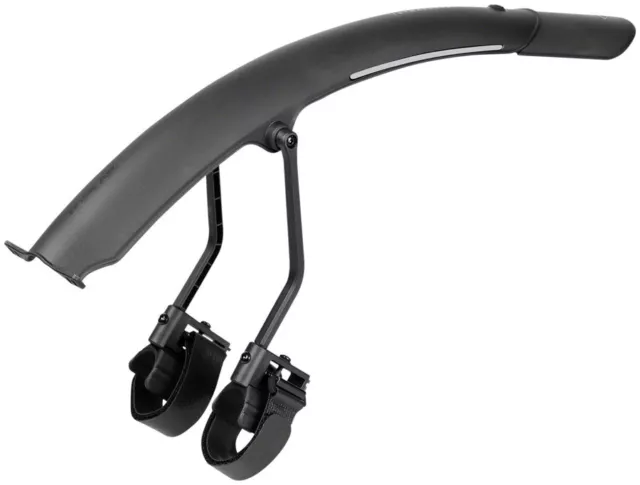 Topeak Tetrafender R1 Front Fender - Fits Up To 650/700 x 32 Road Tire Black