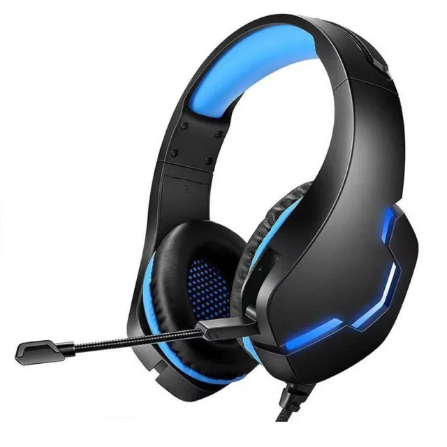 Wired Gaming Headset Headphones With Mic Surround Stereo Earphones For PC PS4/5