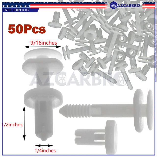 50X DOOR TRIM PANEL PUSH TYPE RETAINER CLIP for 15960325 GM CHEVROLET GMC TRUCK