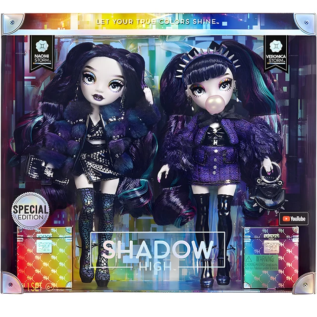 Shadow High Special Edition Twins 2-Pack Naomi & Veronica Storm Fashion Dolls