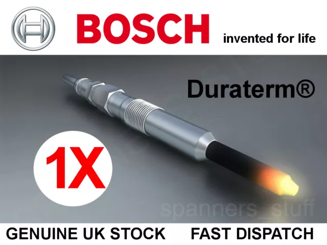 Bosch Duraterm Glowplug Glp005 0250201042 Landrover Vauxhall Renault Bmw