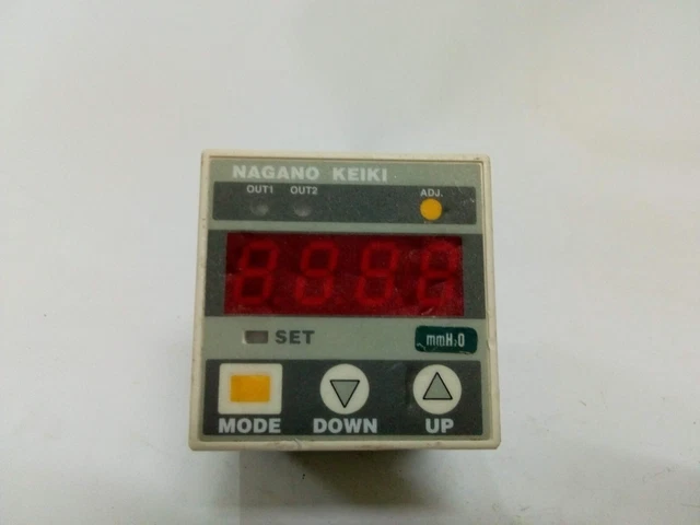 Nagano Keiki Digital Dif. Press. Guage Gc62