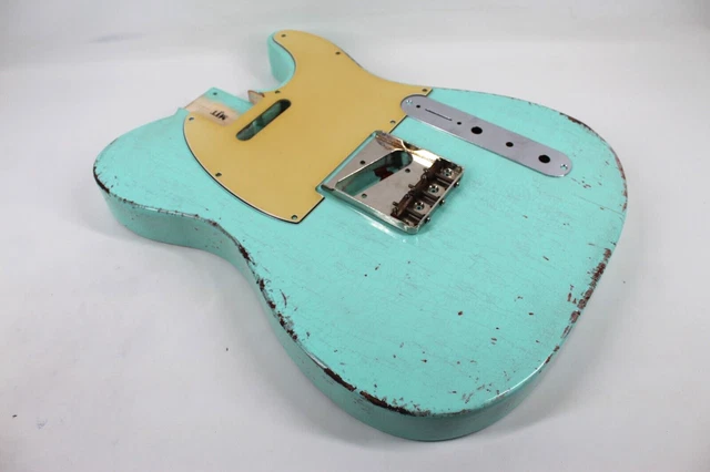 MJT Official Custom Vintage Aged Nitro Guitar Body Mark Jenny VTT 2lbs 10oz