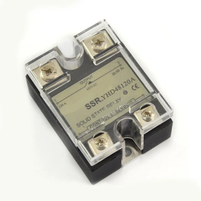 For YANGJI SSR YHD48120A 120A DC3-32V Control AC24-480V DC-AC Solid State Relay