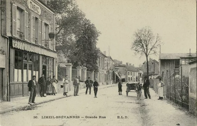 CPA - Limeil-Brévannes - Grande Rue