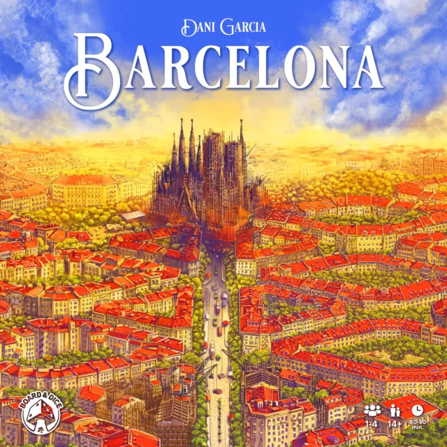 BARCELONA ENGLISCH - Spiel - Board & Dice - OVP