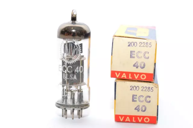 Vintage Valvo ECC40 / ECC 40 Radio Röhre / Audio Tube Amp, Code LC5, NIB, NOS