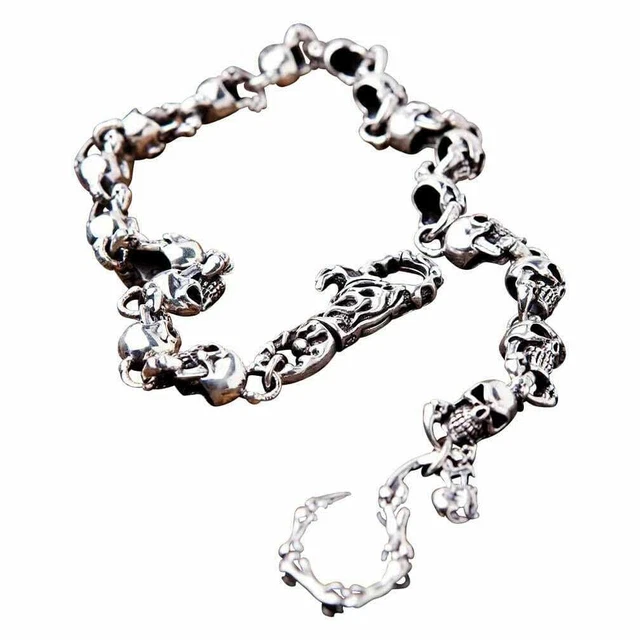 Phantom Skull Wallet Chains