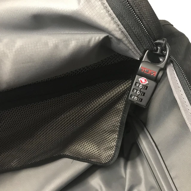 TUMI Alpha 3 Large Split 2-Wheel Duffel Bag Luggage Black Genuine Rolling READ 5