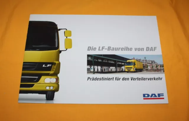 DAF LF 2010 Prospekt Brochure Depliant Prospetto Catalog Prospecto Folder