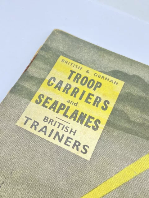 WW2 AIRCRAFT IDENTIFICATION Friend Or Foe? Troop Carriers & Seaplanes £ ...
