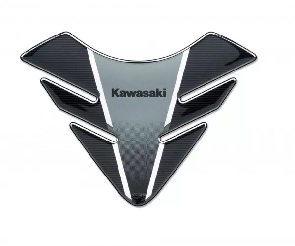 Cappad-Aufkleber Kawasaki Ninja 125 250 300 400 Carbon Schwarz